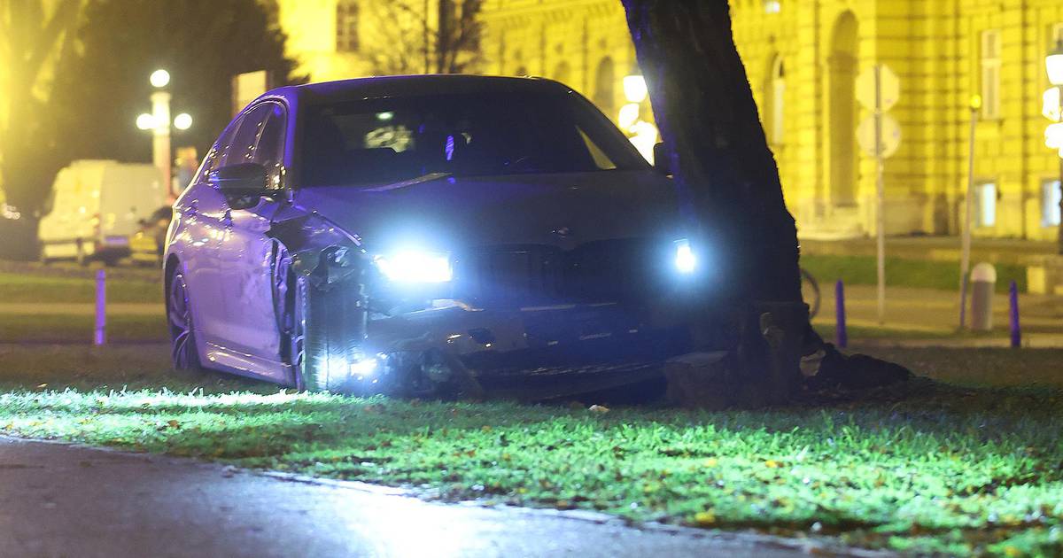 Detalji Divlje Vo Nje U Centru Zagreba Voza Bmw A Prije Sudara Napao