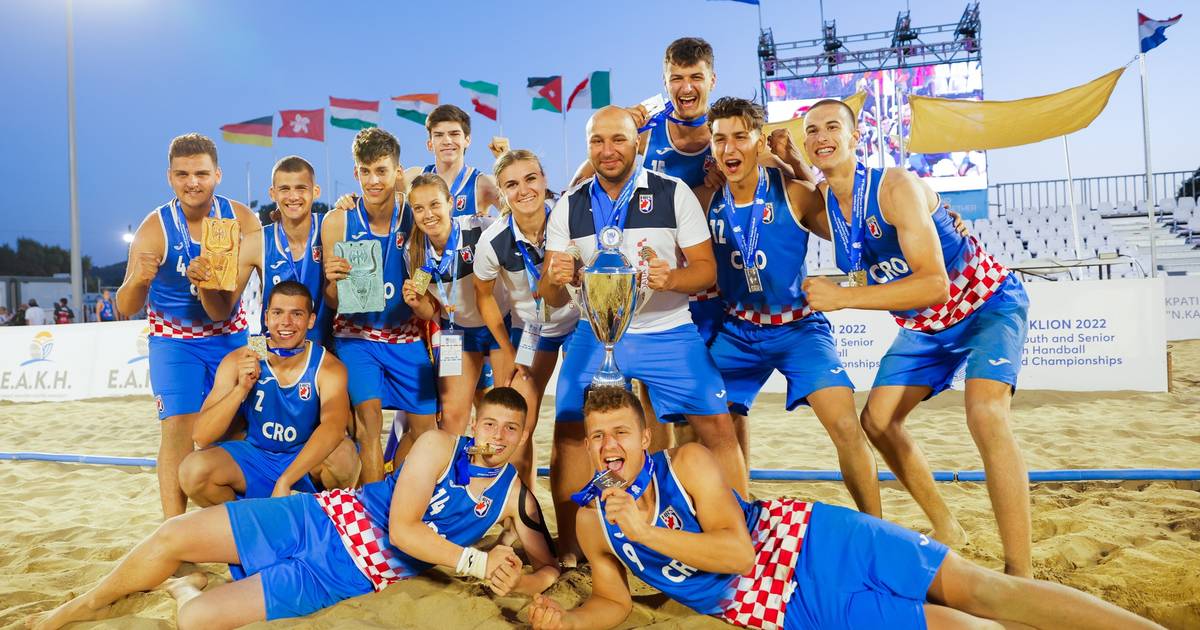 Hrvatska Brazil Veliki uspjeh Rukometaši na pijesku postali