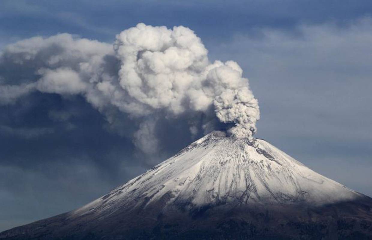 Nekako S Prolje A U Meksiku Eruptirao Vulkan Popocatepetl Sata