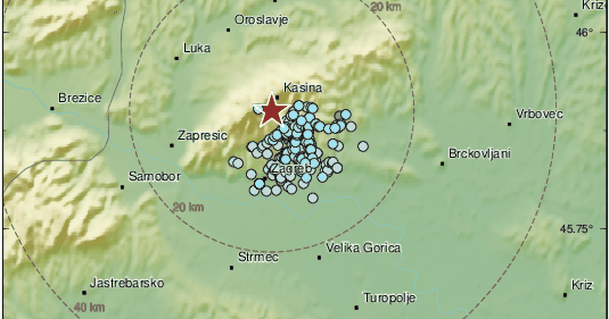 Novi Slabiji Potres Pogodio Je Zagreb Ja Ine Po Richteru Sata
