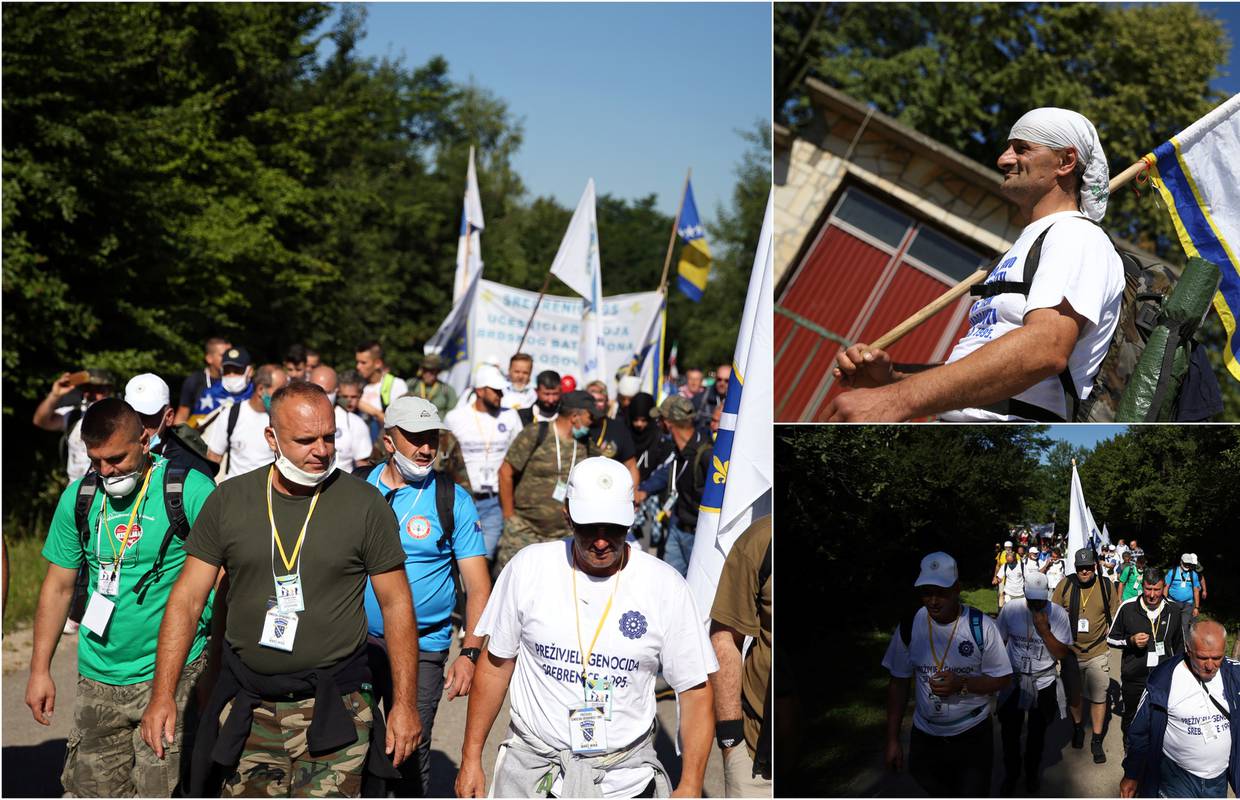 Marš mira kraći i s manje ljudi 25 obljetnica genocida u Srebrenici