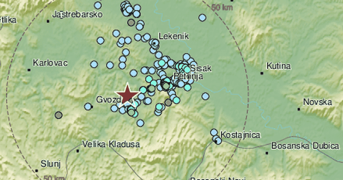 Potres 3 2 Po Richteru Zatresao Baniju Epicentar Kod Gline Stvari Su