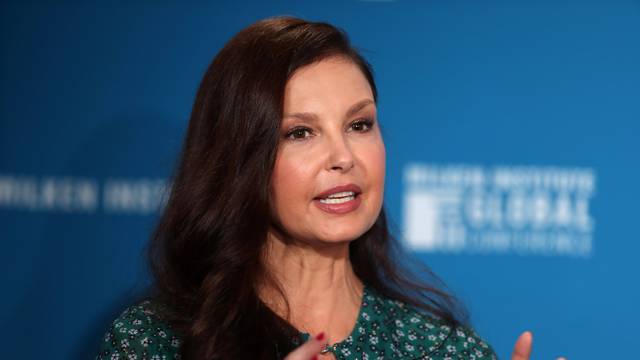 Actress Ashley Judd speaks at the Milken Institute's 21st Global Conference in Beverly Hills