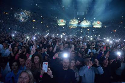 FOTO Dino Merlin nastupao je treći put u zagrebačkoj Areni