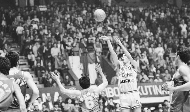 Povijesna utakmica kada je KK Zadar pobijedio KK Cibona u finalu Prvenstva Jugoslavije, 26.4.1986.