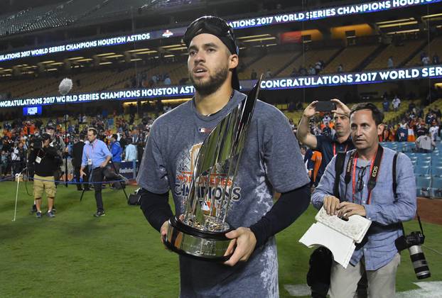 MLB: World Series-Houston Astros at Los Angeles Dodgers