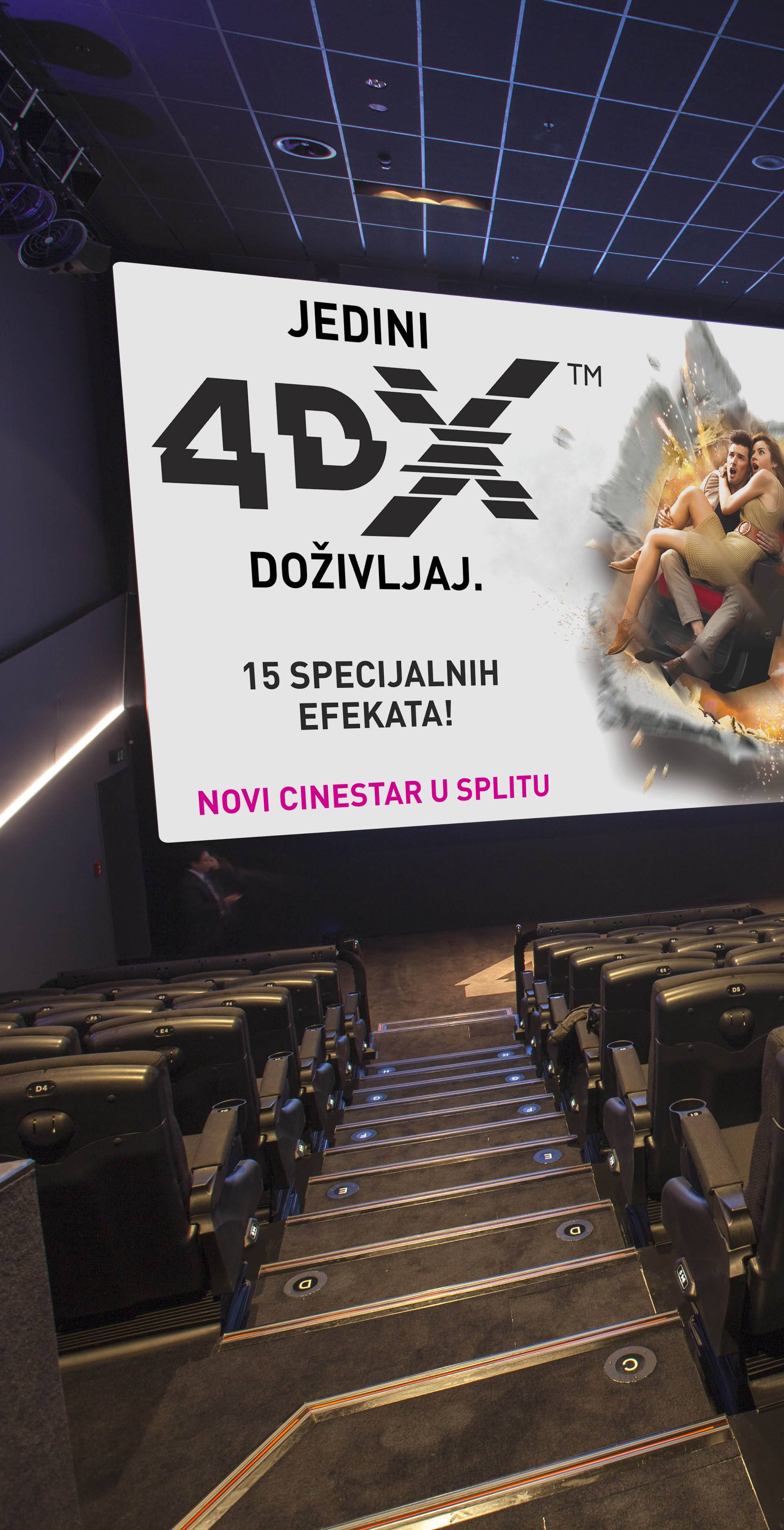 CineStar otvara najveće i najmodernije kino u Dalmaciji