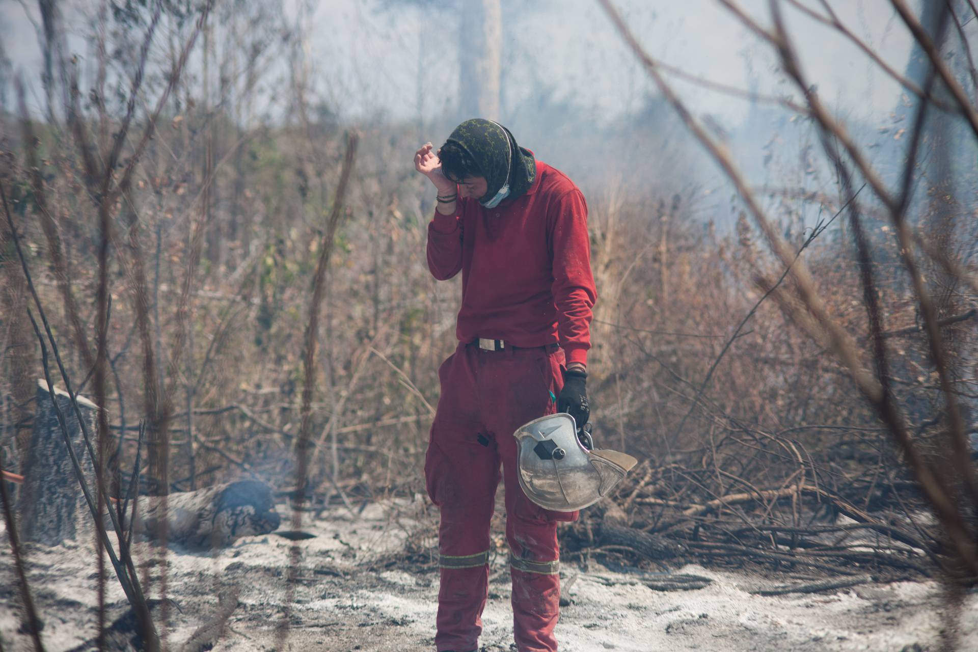 Forest fires in Bolivia