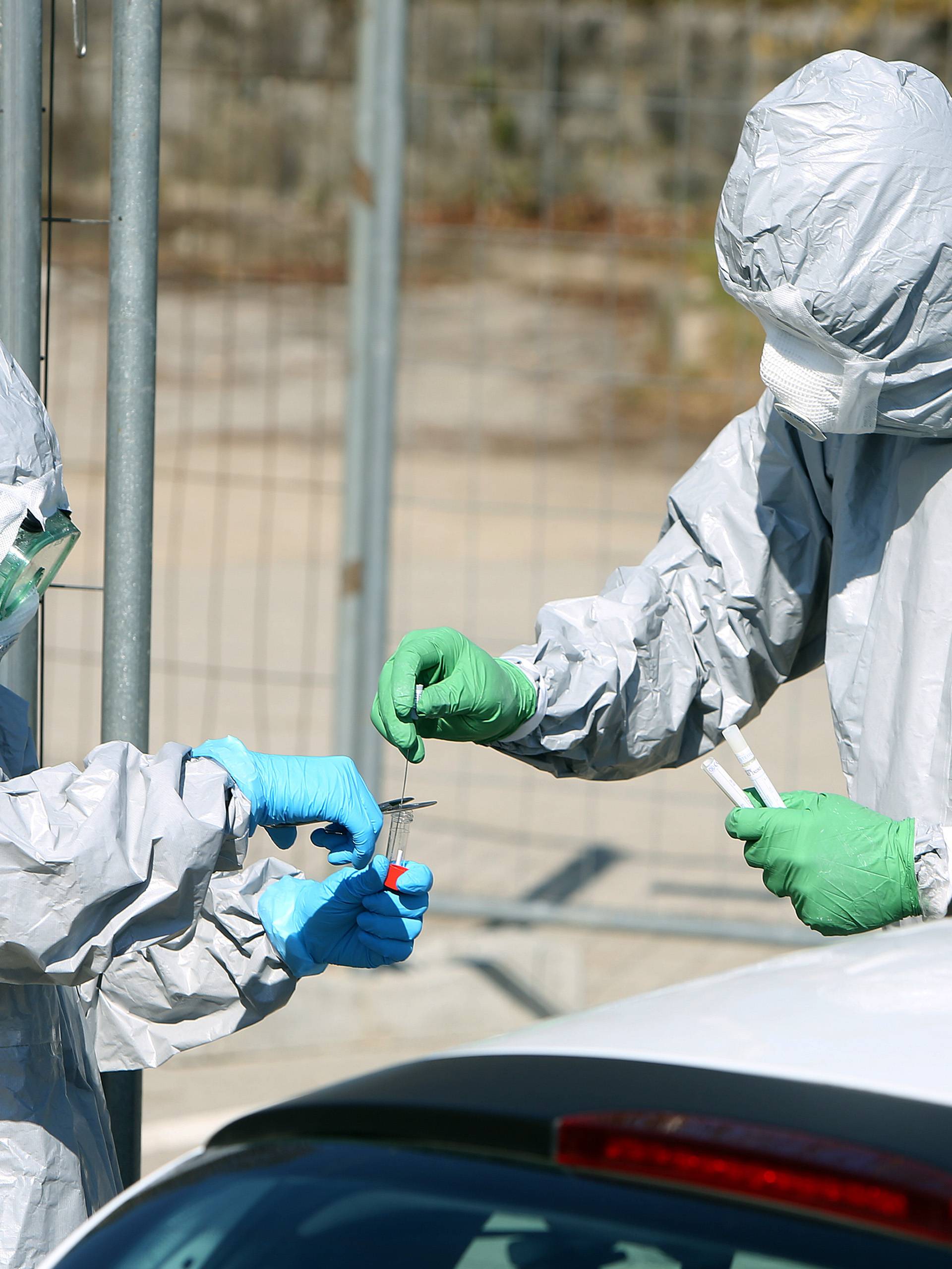 U Općoj bolnici Karlovac otvoreno  "drive in" testiranje na koronavirus