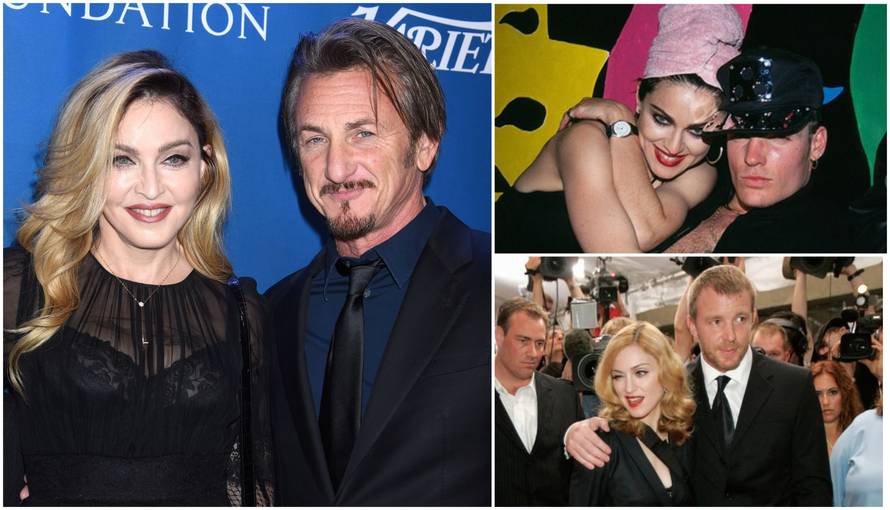 Sve Madonnine veze: Sean ju je fizički zlostavljao, Vanilla Ice je ostavio zbog eksplicitne knjige