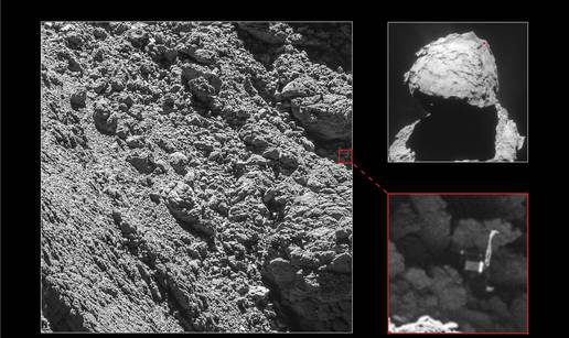 Napokon su otkrili posljednje počivalište male sonde Philae