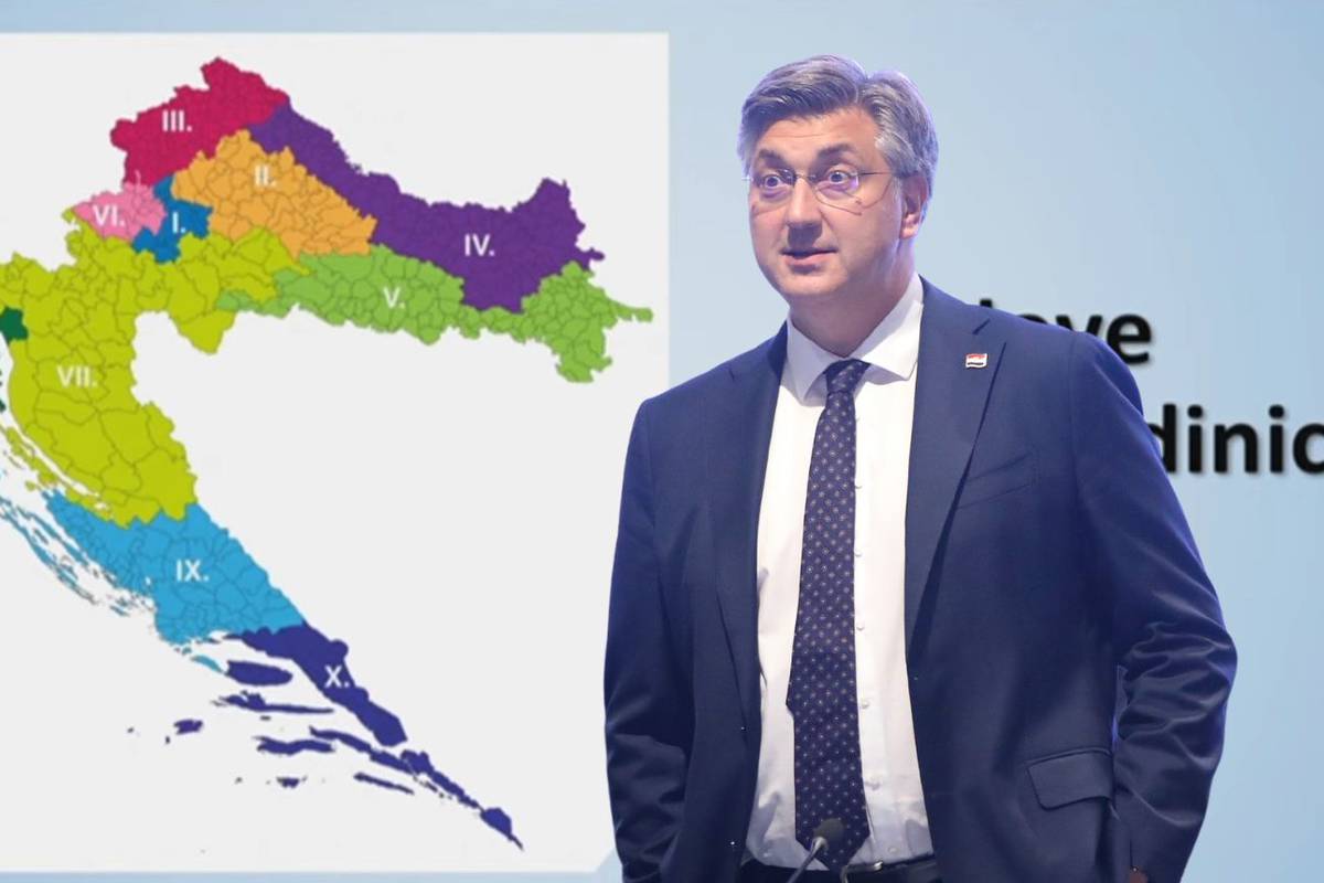 Andrej Plenković i Ivan Malenica predstavljaju prijedlog Zakona o izbornim  jedinicama | 24sata