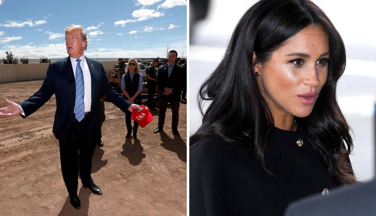 Unatoč snimci Trump poriče da je Meghan nazvao "zločestom"