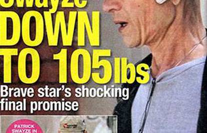 Patrick Swayze zbog raka pao na tek 47,6 kilograma