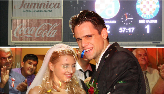 FOTO Dok se hajdukovac ženio, suigrači su gubili na Maksimiru