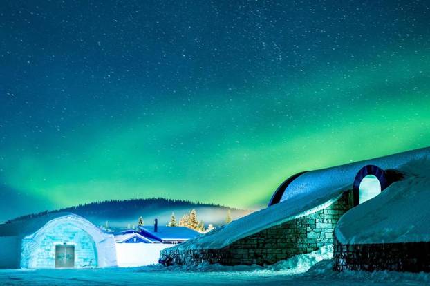 FOTO Hotel koji se svake godine otopi: IceHotel izgleda kao umjetnička galerija od leda