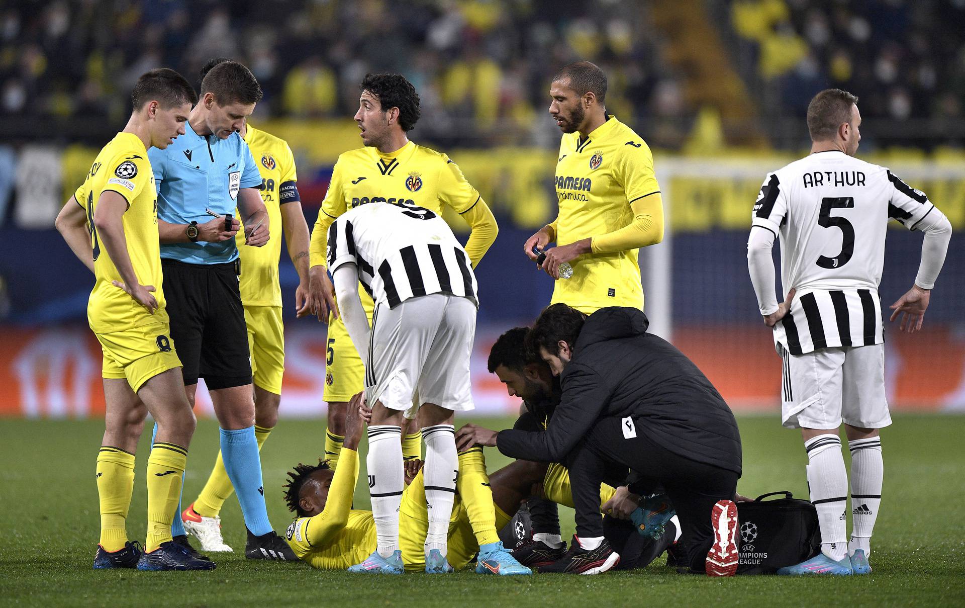 Champions League - Round of 16 First Leg - Villarreal v Juventus