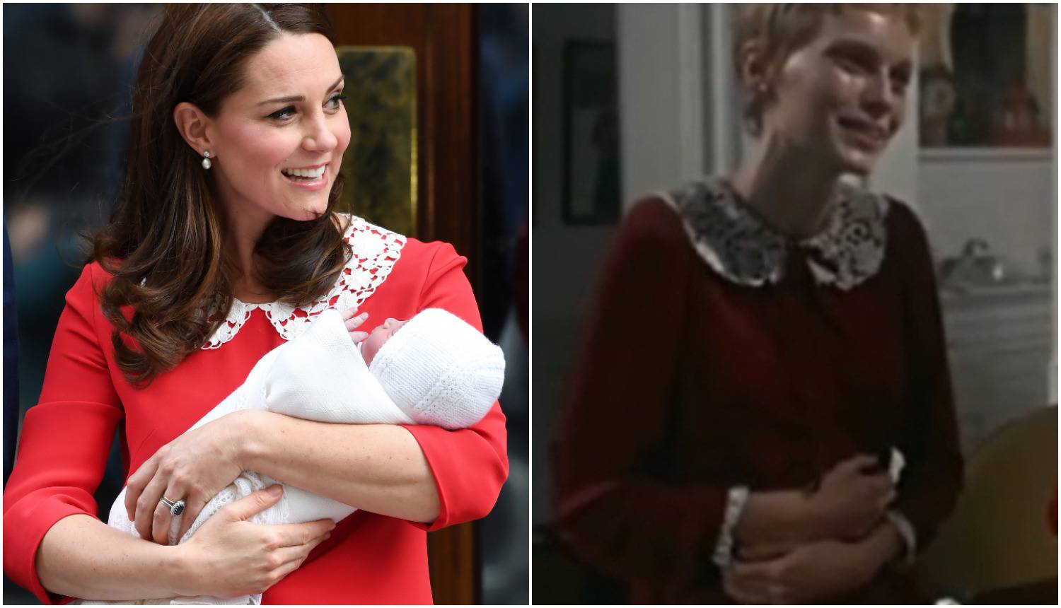 Kate za rođenje princa nosila haljinu sličnu onoj iz horora...