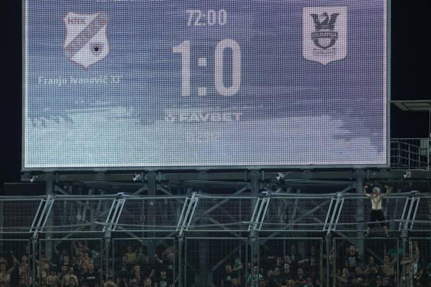Rijeka: Navijač Olimpije izvukao se iz kaveza na gostujućoj tribini