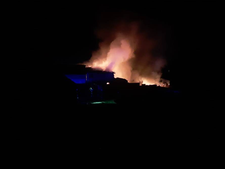 U požaru nitko nije ozlijeđen, izgorjela im pomoćna zgrada