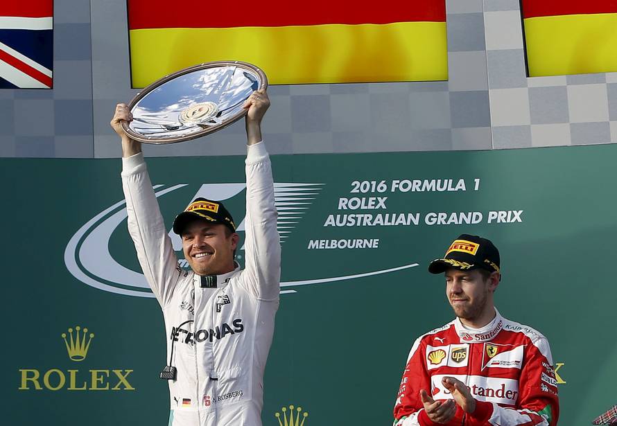 N. Rosberg slavio u Australiji, stravična nesreća F. Alonsa...