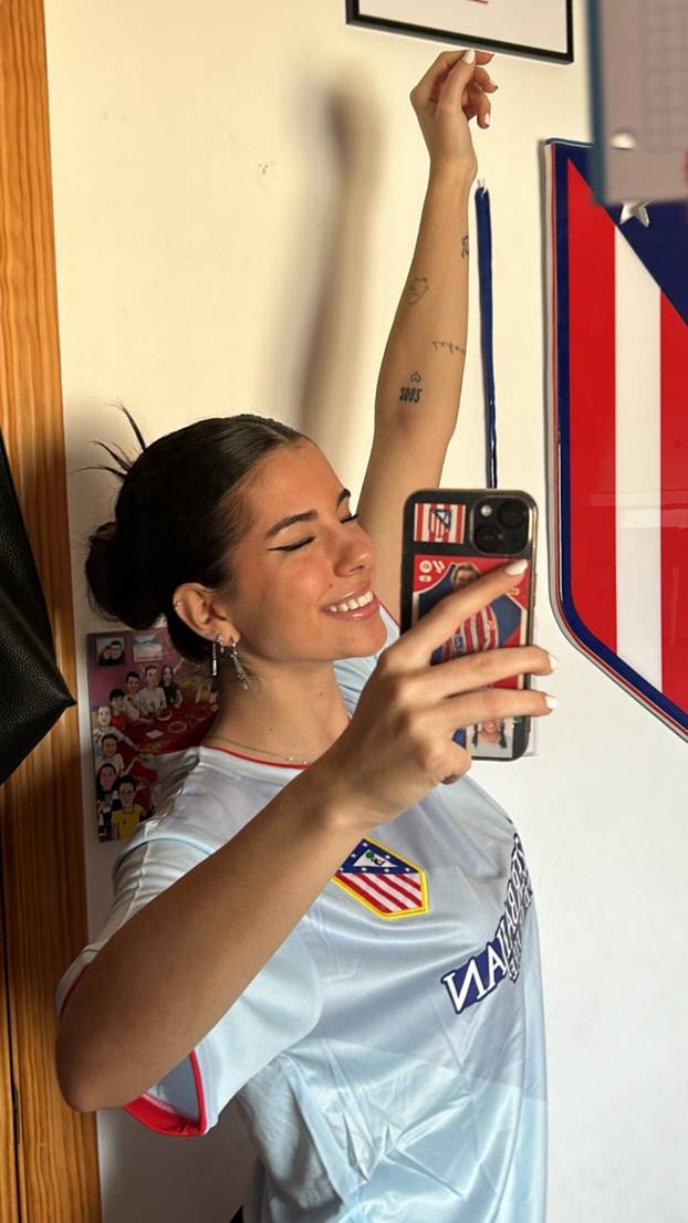 FOTO Ona navija za Atletico, a njen dečko igra u Getafeu. No, njima rivalstvo uopće ne smeta