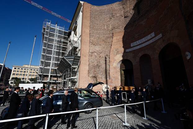 Funeral ceremony of fashion designer Valentino Garavani, in Rome