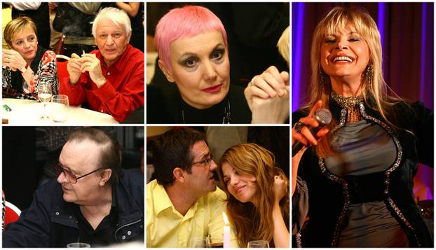 Estradnjaci u izlasku 2007. godine: Družili se Lisac, Tarik, Kemal Monteno, Arsen, Alka...