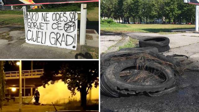 Opet gorjele gume u Zagrebu: Ako ne odeš sad, gorjet će grad
