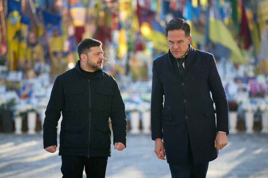 NATO Secretary General Rutte visits Kyiv