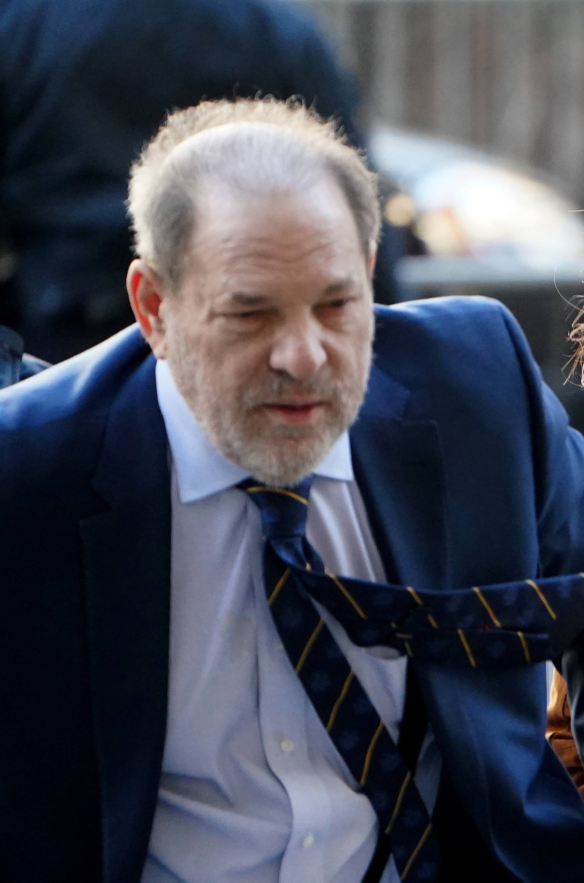 Film producer Harvey Weinstein and attorney Donna Rotunno arrive at New York Criminal Court during his ongoing sexual assault trial in the Manhattan borough of New York City