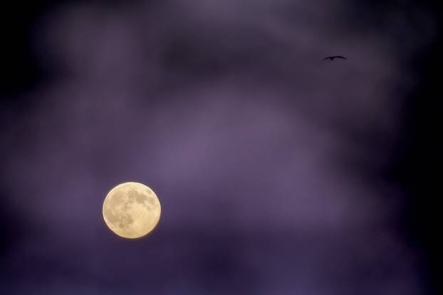 Zadar: Izlazak punog mjeseca