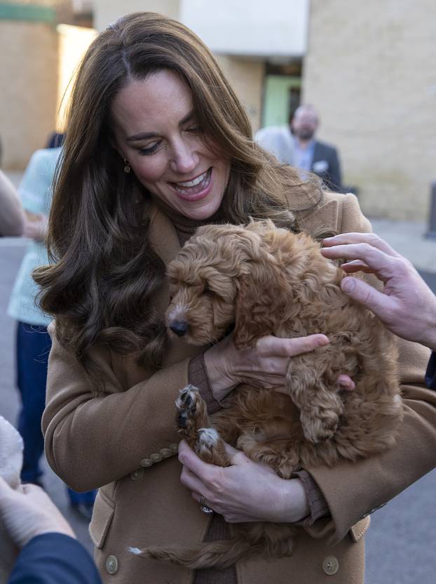 The Duke and Duchess of Cambridge visit Clitheroe Community Hospital