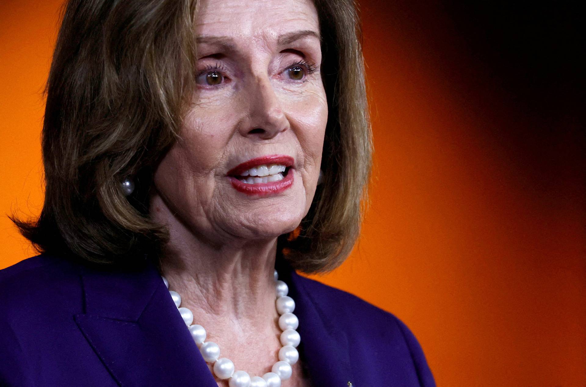 FILE PHOTO: FILE PHOTO: U.S. House Speaker Nancy Pelosi holds news conference on Capitol Hill in Washington