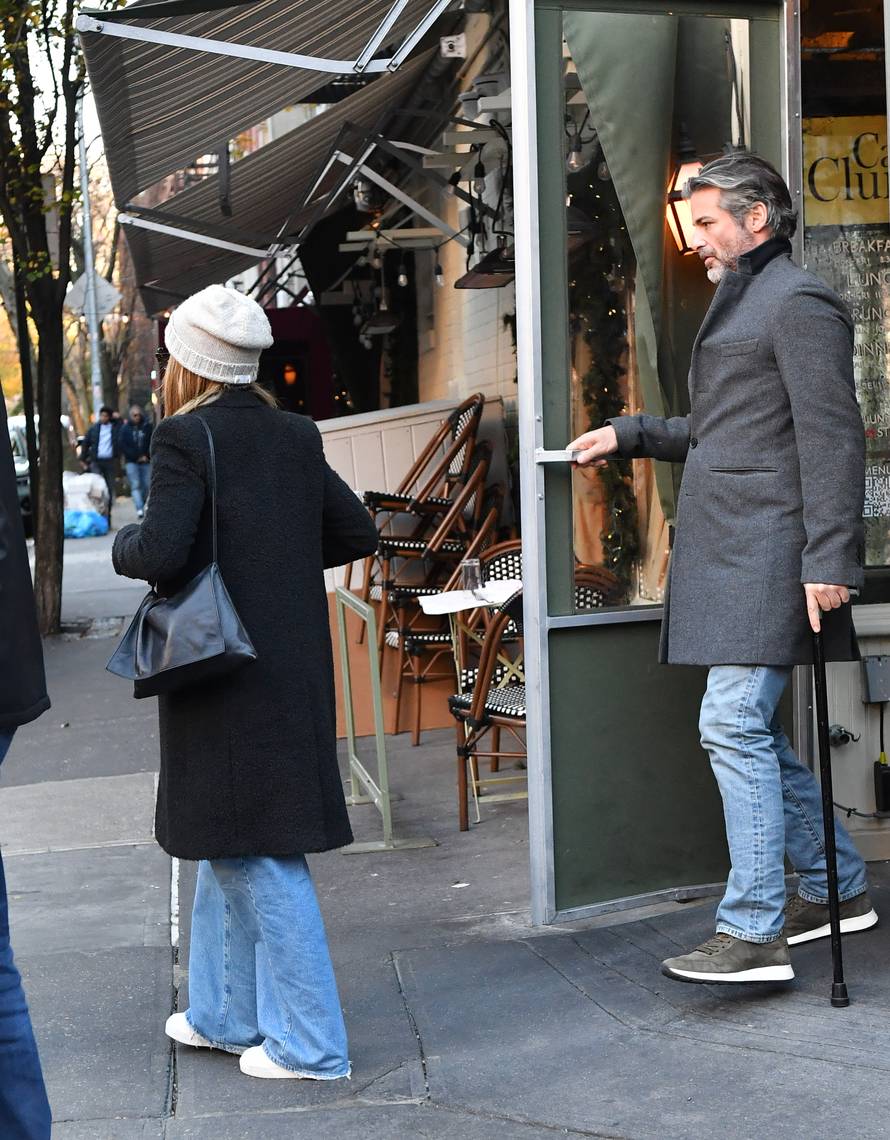 EXCLUSIVE: Jennifer Aniston and Boyfriend Jim Curtis are Spotted on a Brunch Date in New York City