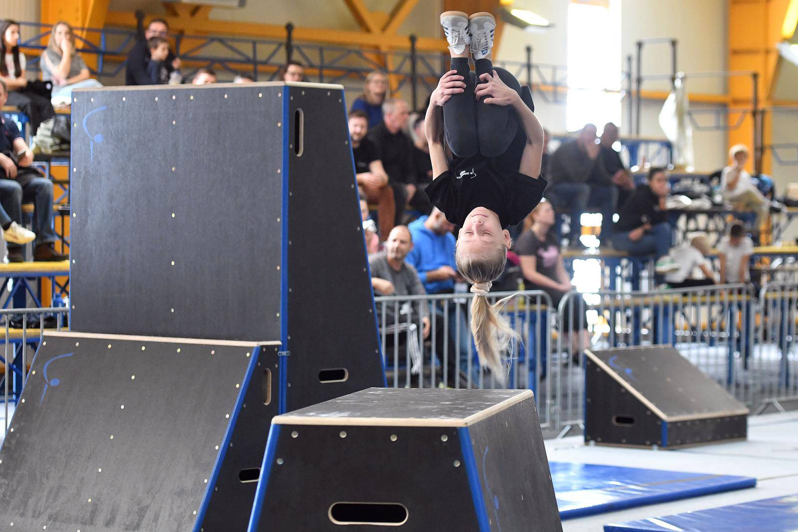 Nedelišće: Održano prvo Prvenstvo Hrvatske u parkouru