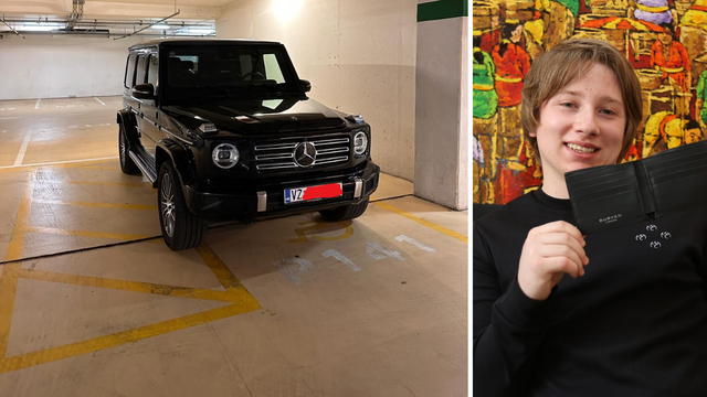 Filip (24) parkirao je luksuzni Mercedes na mjesto za invalide. Saznali smo od koga je kupljen