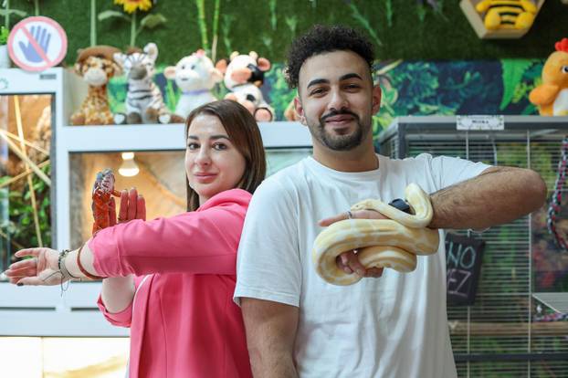 Zagreb: Emilija i Amer Alaydi otvorili su kafić Animal caffe