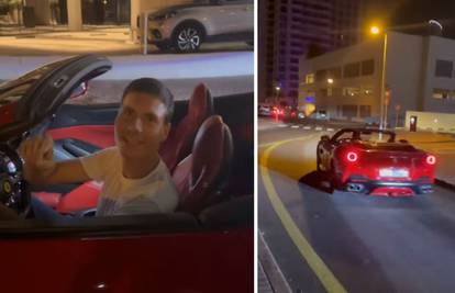 Pernar vozi Ferrari po Dubaiju. Prije par dana se žalio da želi doma: 'Umoran sam od Afrike'