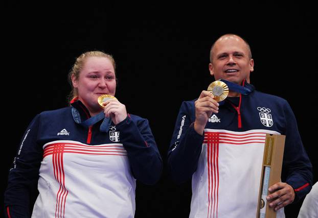 Shooting - 10m Air Pistol Mixed Team Gold Medal