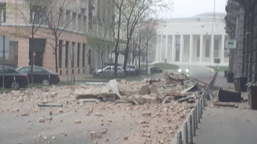 Zagreb je podrhtavao i u noći, Slovenija nam poslala pomoć