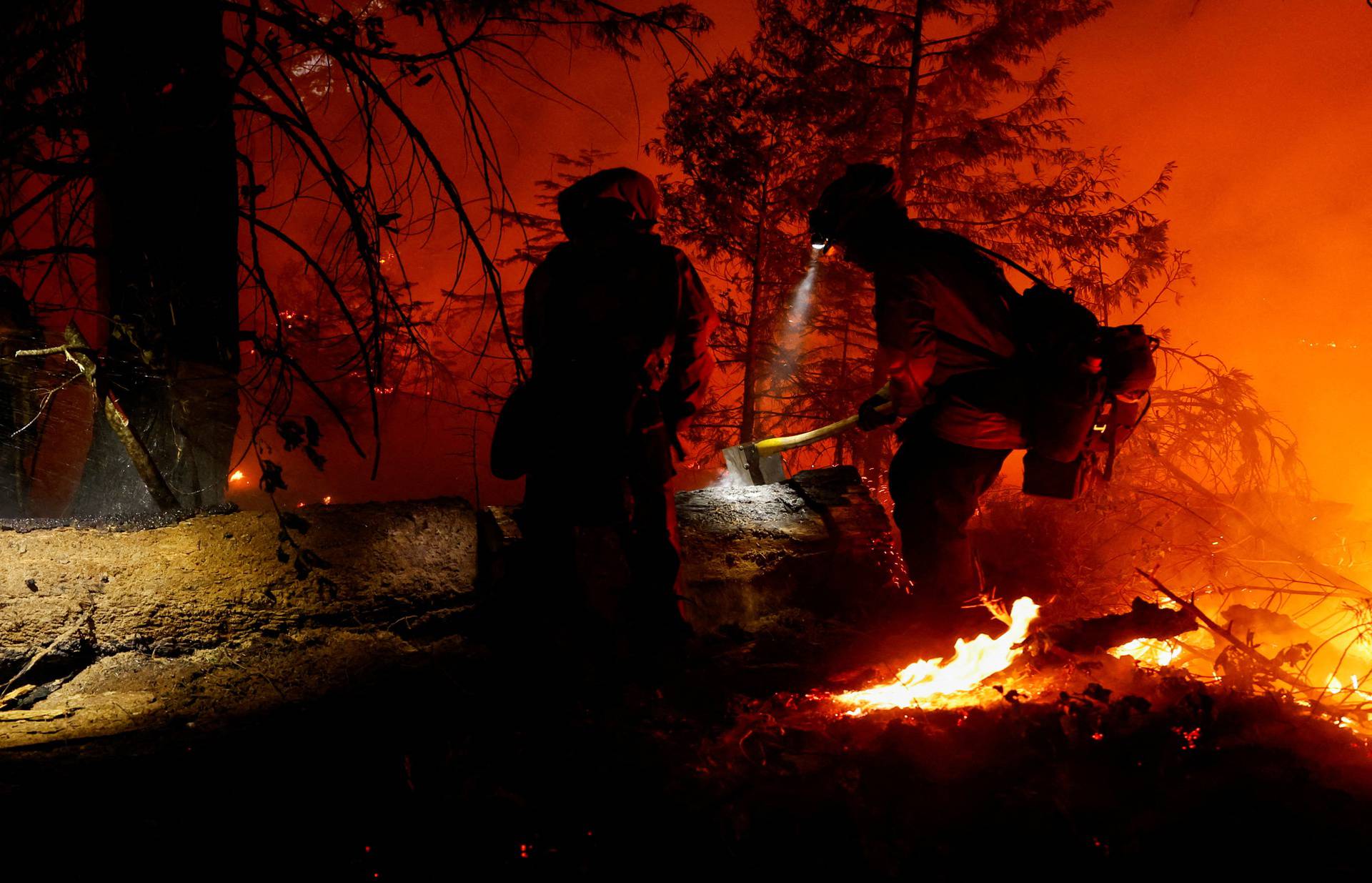 Park Fire, near Jonesville