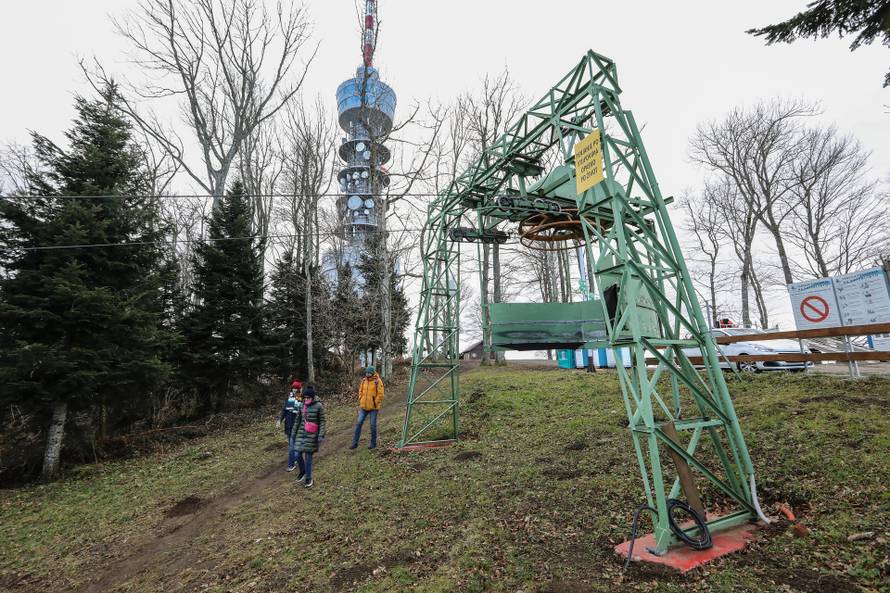 U prvim danima siječnja zagrebačko Sljeme bez hladne zime i pravog snijega