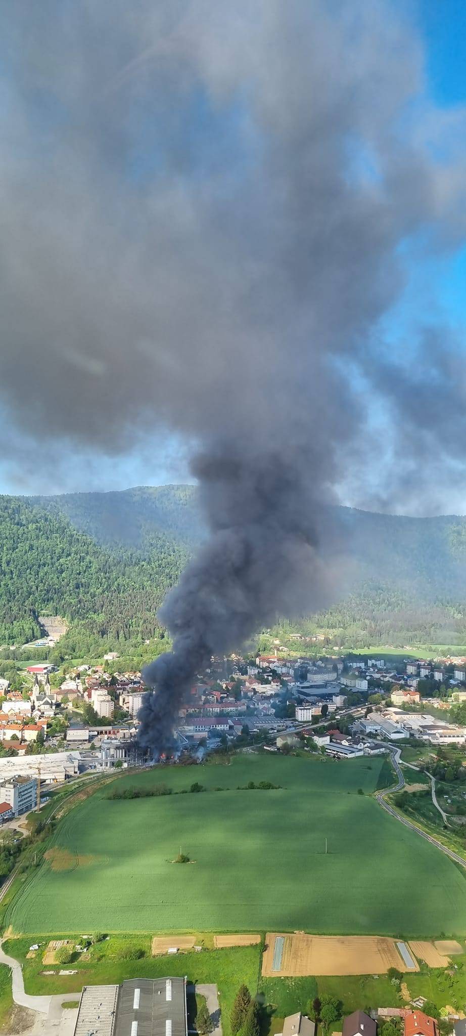 VIDEO Slovenka o eksploziji u kemijskoj tvornici: Zatresao se cijeli grad, izvanredno je stanje