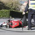 FOTO Mjesto strave u Splitu: U te&scaron;koj prometnoj poginuo voza&ccaron; motocikla. Sudario se s autom...
