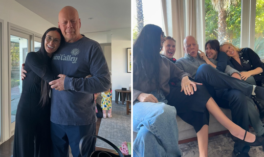 Demi Moore i kći Brucea Willisa čestitale glumcu 70. rođendan: Podijelile emotivne fotografije
