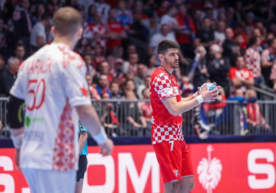 Graz: Hrvatska rukometna reprezentacija susrela se s Bjelorusijom u 2. kolu EP-a