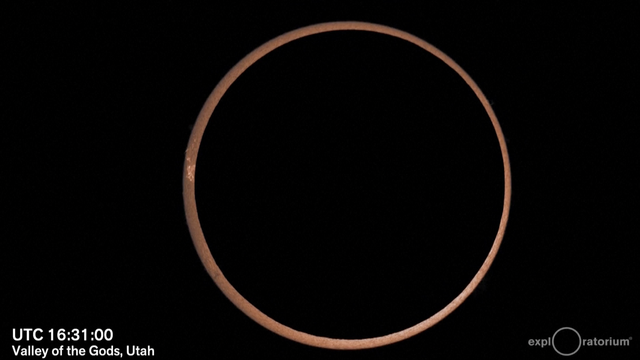 VIDEO Spektakl na nebu: Pomrčina Sunca izgleda kao 'vatreni prsten' na nebu