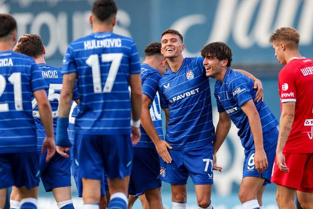 Zagreb: Prijateljska utakmica GNK Dinamo Zagreb - FC Kryvbas Kryvyi Rih