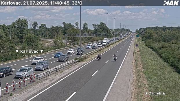 FOTO Zagužvalo se na A1 u oba smjera: Stvaraju se veće kolone